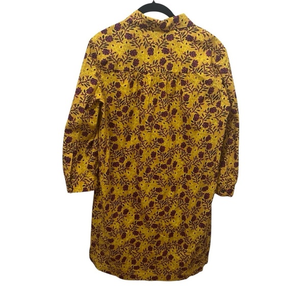 SALONI  Women's Tilly Shirtdress - Sun Clover Size 6 - Picture 3 of 5